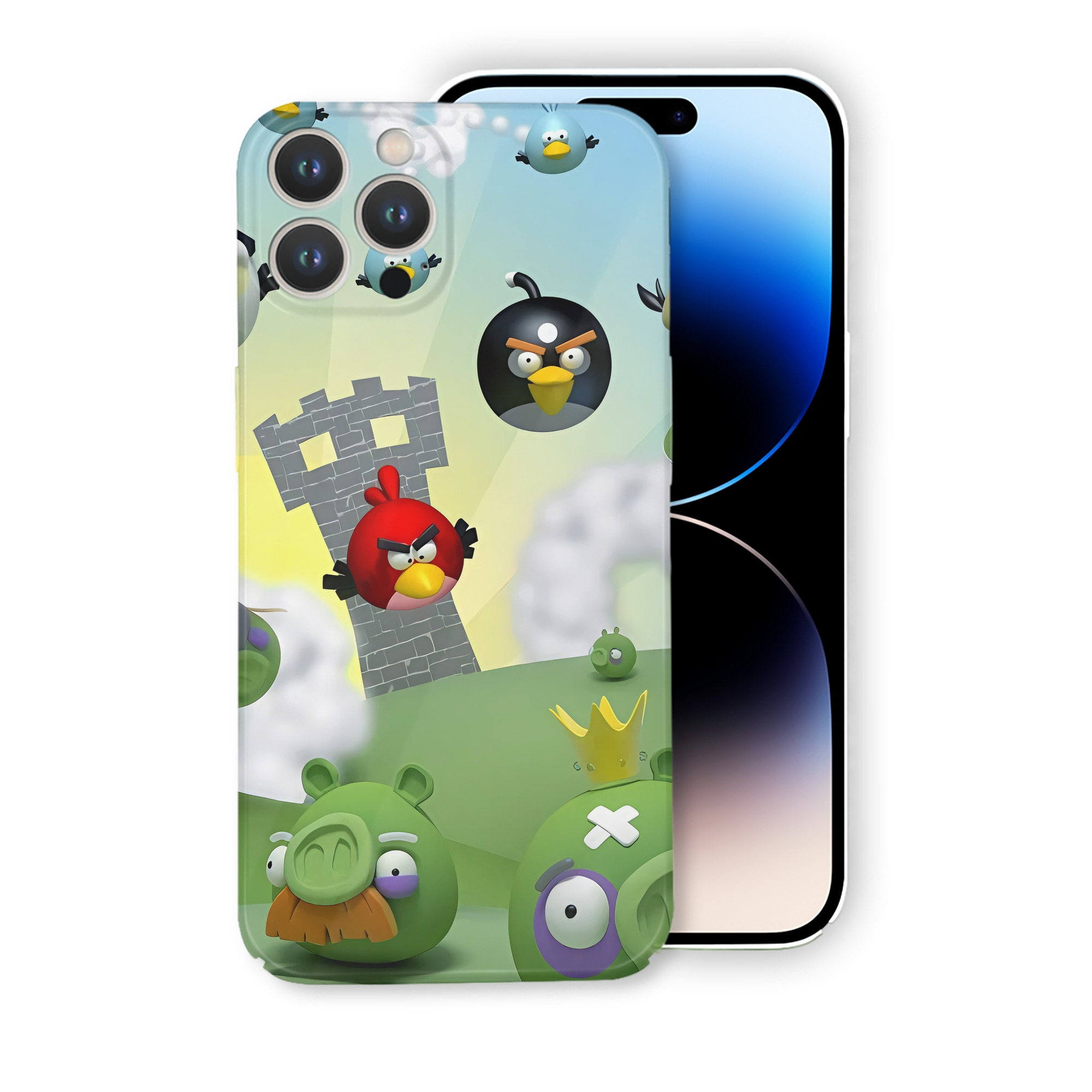 （画像用） Angry Birds アングリーバード 【iPhone 14シリーズ対応】ハードケース